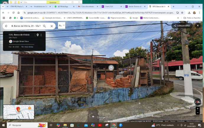 Imagem Terreno à Venda, 288 m² em Jardim Maringá - São Paulo Imagem Terreno à Venda, 288 m² em Jardim Maringá - São Paulo