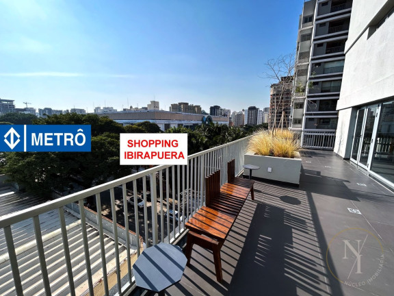 Imagem Imóvel com 1 Quarto para Alugar, 22 m² em Indianópolis - São Paulo Imagem Imóvel com 1 Quarto para Alugar, 22 m² em Indianópolis - São Paulo