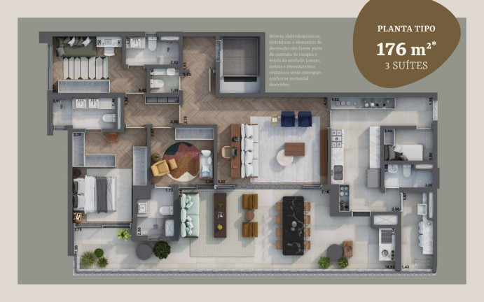 Imagem Apartamento com 3 Quartos à Venda, 176 m² em Pinheiros - São Paulo Imagem Apartamento com 3 Quartos à Venda, 176 m² em Pinheiros - São Paulo