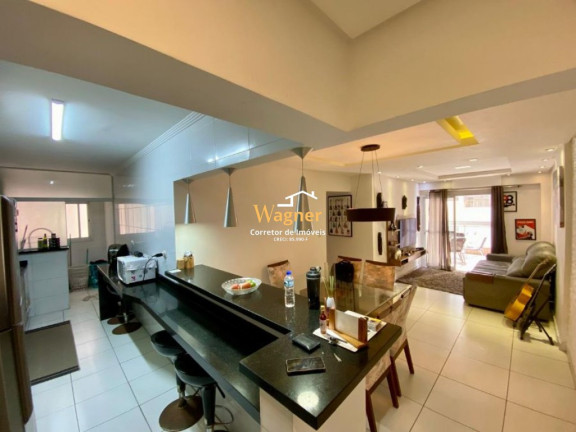 Imagem Apartamento com 3 Quartos à Venda, 103 m² em Canto Do Forte - Praia Grande