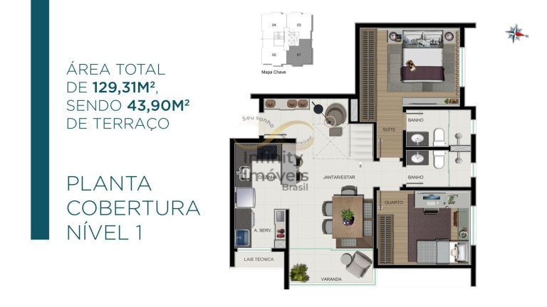 Imagem Apartamento com 2 Quartos à Venda, 65 m² em Nova Suíssa - Belo Horizonte