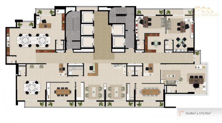 Imagem Imóvel Comercial à Venda, 38 m² em Meireles - Fortaleza