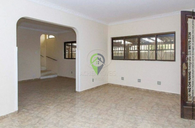 Imagem Casa com 4 Quartos à Venda, 338 m² em Boqueirão - Santos Imagem Casa com 4 Quartos à Venda, 338 m² em Boqueirão - Santos