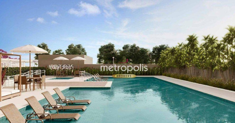 Apartamento com 2 Quartos à Venda, 46 m² em Jardim Marajoara - São Paulo