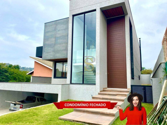 Casa com 3 Quartos à Venda, 370 m² em Condomínio Fechado - Atibaia