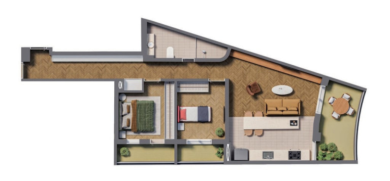 Imagem Apartamento com 1 Quarto à Venda, 26 m² em Centro - São Paulo
