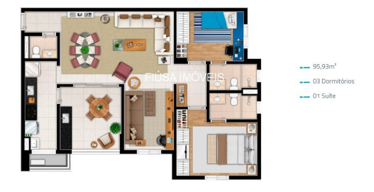 Imagem Apartamento com 3 Quartos à Venda, 95 m² em Jardim Botânico - Ribeirao Preto Imagem Apartamento com 3 Quartos à Venda, 95 m² em Jardim Botânico - Ribeirao Preto
