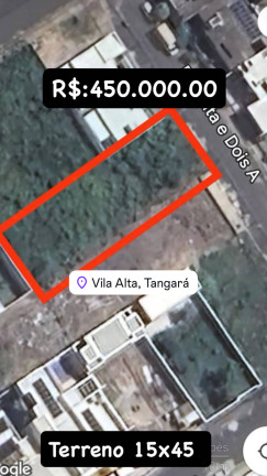 Terreno à Venda, 675 m² em Jardim Europa - Tangará Da Serra