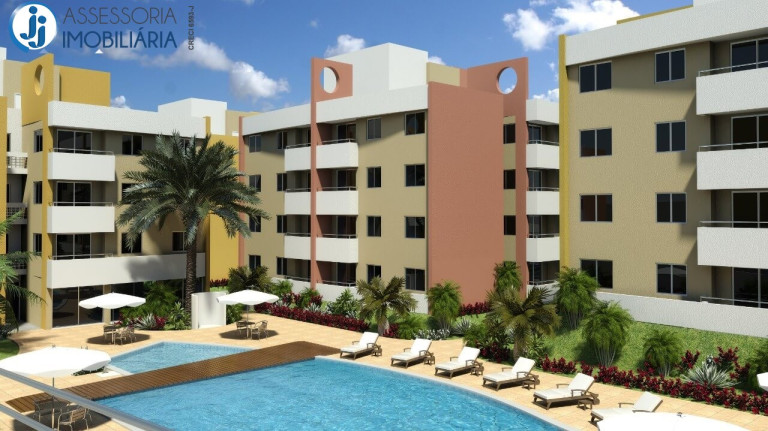 Imagem Apartamento com 2 Quartos para Alugar ou Temporada, 63 m² em Nova Parnamirim - Parnamirim
