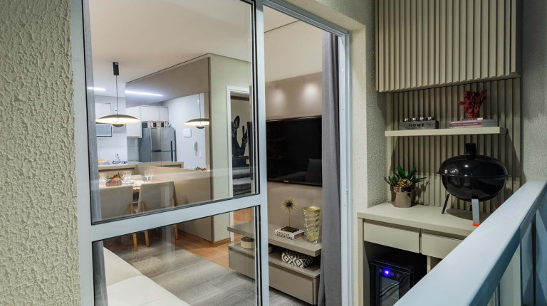 Imagem Imóvel com 2 Quartos à Venda, 55 m² em S. Sebastião - Hortolândia
