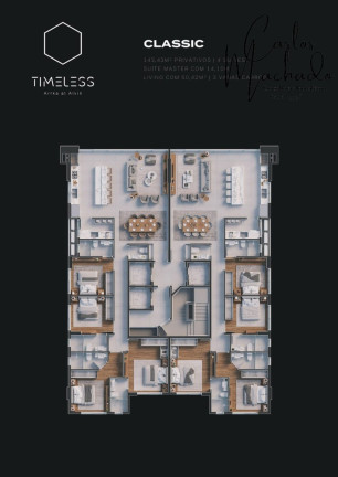 Imagem Flat com 4 Quartos à Venda, 143 m² em Centro - Balneário Camboriú Imagem Flat com 4 Quartos à Venda, 143 m² em Centro - Balneário Camboriú