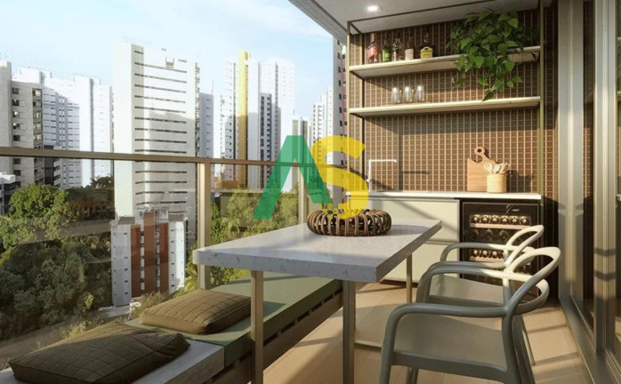 Imagem Imóvel com 1 Quarto à Venda, 36 m² em Graças - Recife