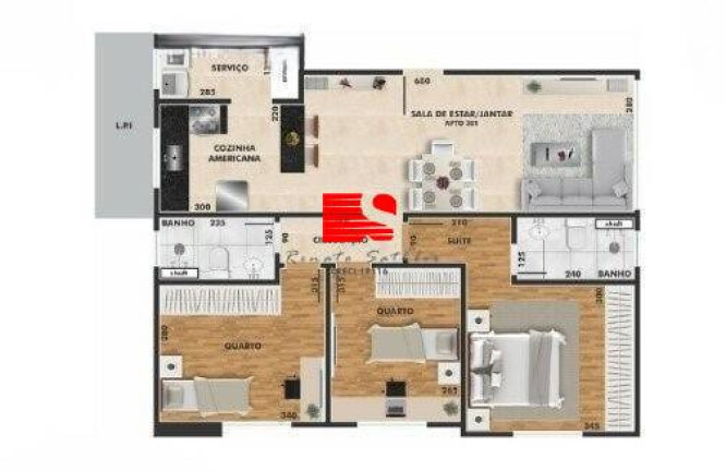 Imagem Apartamento com 3 Quartos à Venda, 78 m² em Salgado Filho - Belo Horizonte