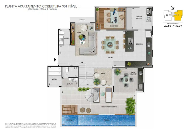 Imagem Apartamento com 4 Quartos à Venda, 152 m² em Castelo - Belo Horizonte