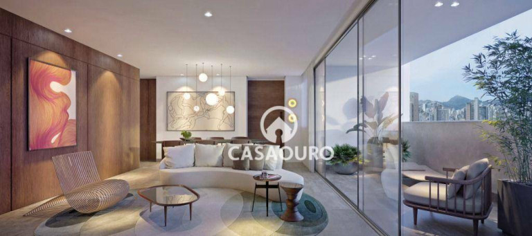 Apartamento com 4 Quartos à Venda, 134 m² em Santo Antônio - Belo Horizonte