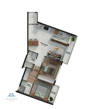 Imagem Apartamento com 2 Quartos à Venda, 71 m² em João Paulo - Florianópolis Imagem Apartamento com 2 Quartos à Venda, 71 m² em João Paulo - Florianópolis