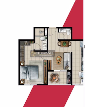 Imagem Apartamento com 1 Quarto à Venda, 44 m² em Atibaia Jardim - Atibaia Imagem Apartamento com 1 Quarto à Venda, 44 m² em Atibaia Jardim - Atibaia