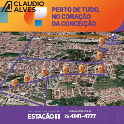 Imagem Casa com 2 Quartos à Venda, 40 m² em Conceição - Feira De Santana