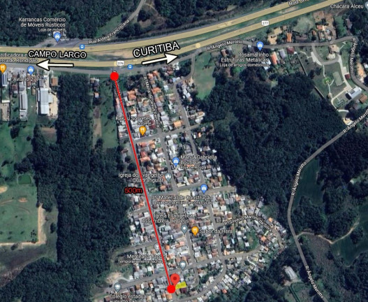 Imagem Terreno à Venda, 360 m² em Jardim Rondinha - Campo Largo Imagem Terreno à Venda, 360 m² em Jardim Rondinha - Campo Largo