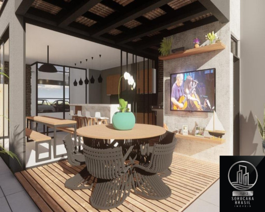 Imagem Casa com 5 Quartos à Venda, 250 m² em Alphaville Nova Esplanada - Votorantim