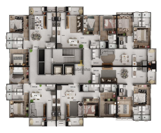Imagem Apartamento com 2 Quartos à Venda, 68 m² em Morretes - Itapema
