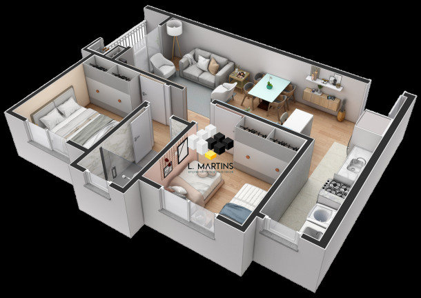 Imagem Apartamento com 2 Quartos à Venda, 62 m² em Vale Dos Pinheiros - Gramado