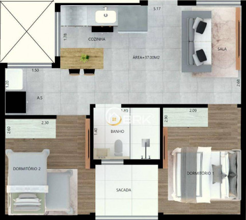 Imagem Apartamento com 2 Quartos à Venda, 37 m² em Vila Matilde - São Paulo