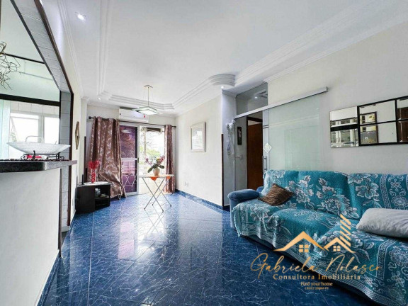 Imagem Apartamento com 2 Quartos à Venda, 60 m² em Vila Mathias - Santos