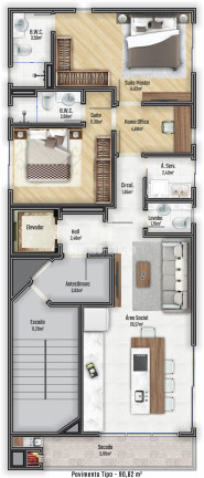 Imagem Apartamento à Venda, 90 m² em Praia Brava - Itajai Imagem Apartamento à Venda, 90 m² em Praia Brava - Itajai