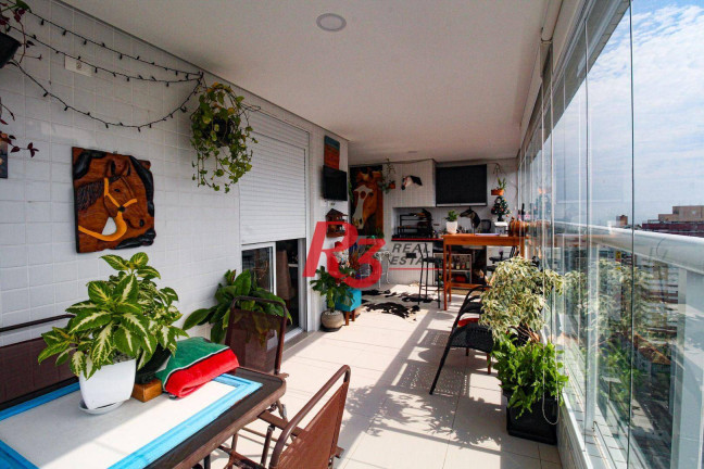 Imagem Apartamento com 3 Quartos à Venda, 134 m² em Gonzaga - Santos