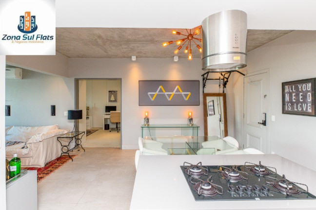 Imagem Apartamento com 1 Quarto à Venda, 96 m² em Cidade Monções - São Paulo Imagem Apartamento com 1 Quarto à Venda, 96 m² em Cidade Monções - São Paulo