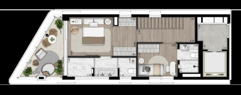 Imagem Imóvel com 1 Quarto à Venda, 53 m² em Alto De Pinheiros - São Paulo