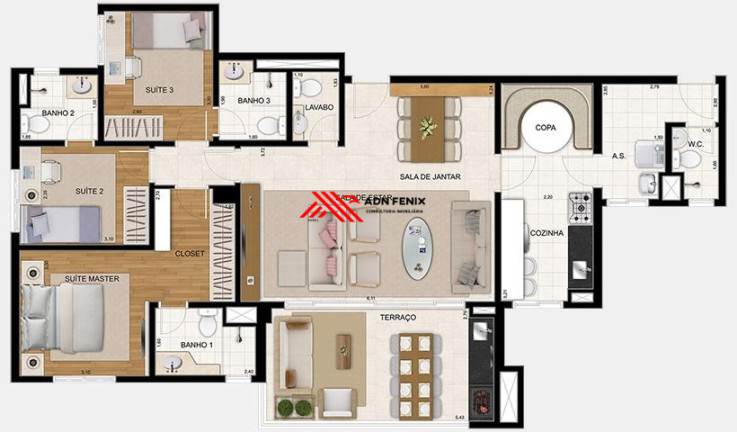 Imagem Apartamento com 3 Quartos à Venda, 122 m² em Jardim Flor Da Montanha - Guarulhos Imagem Apartamento com 3 Quartos à Venda, 122 m² em Jardim Flor Da Montanha - Guarulhos