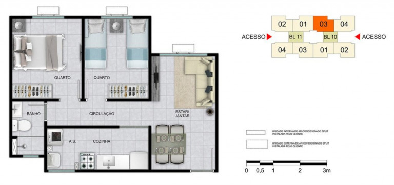 Imagem Imóvel com 2 Quartos à Venda, 45 m² em Campo Grande - Rio De Janeiro Imagem Imóvel com 2 Quartos à Venda, 45 m² em Campo Grande - Rio De Janeiro