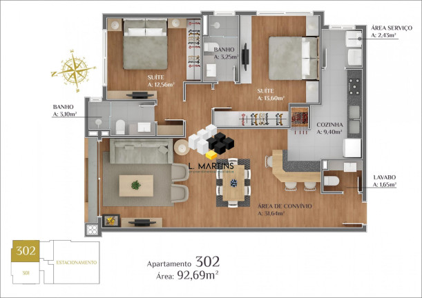 Imagem Apartamento com 2 Quartos à Venda, 91 m² em Lagos Do Bosque - Gramado Imagem Apartamento com 2 Quartos à Venda, 91 m² em Lagos Do Bosque - Gramado