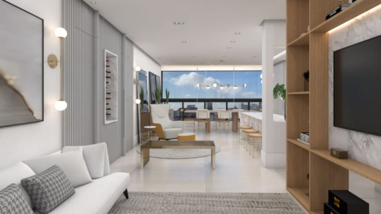 Imagem Apartamento com 3 Quartos à Venda, 116 m² em Ponta Da Praia - Santos Imagem Apartamento com 3 Quartos à Venda, 116 m² em Ponta Da Praia - Santos