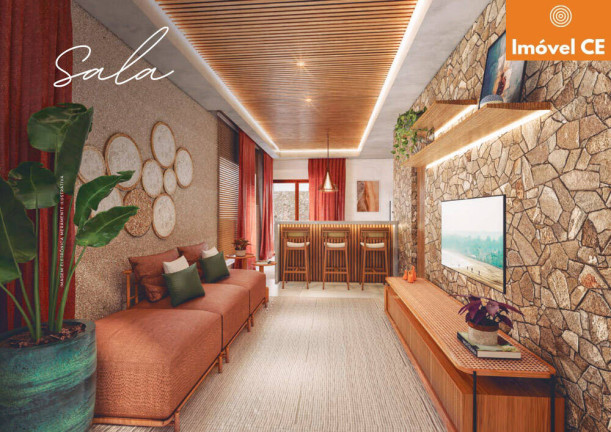 Imagem Casa com 2 Quartos à Venda, 85 m² em Cumbuco - Caucaia
