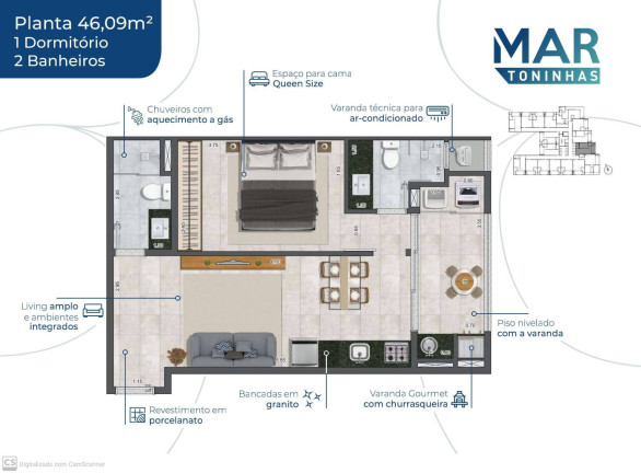 Imagem Apartamento à Venda, 35 m² em Toninhas - Ubatuba Imagem Apartamento à Venda, 35 m² em Toninhas - Ubatuba