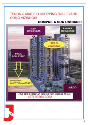 Apartamento com 2 Quartos à Venda,  em Jockey De Itaparica - Vila Velha
