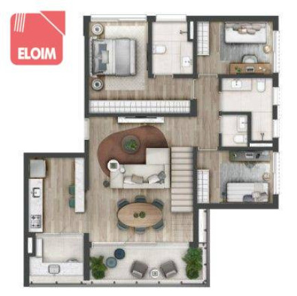 Imagem Cobertura com 3 Quartos à Venda, 222 m² em Perdizes - São Paulo Imagem Cobertura com 3 Quartos à Venda, 222 m² em Perdizes - São Paulo