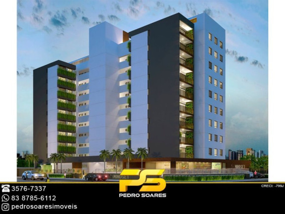 Imagem Apartamento com 1 Quarto à Venda, 41 m² em Manaíra - João Pessoa Imagem Apartamento com 1 Quarto à Venda, 41 m² em Manaíra - João Pessoa