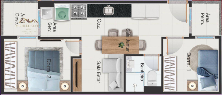 Imagem Apartamento com 2 Quartos à Venda, 36 m² em Itaquera - São Paulo