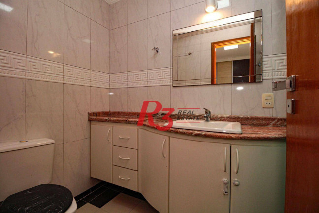 Imagem Apartamento com 3 Quartos para Alugar, 112 m² em Embaré - Santos
