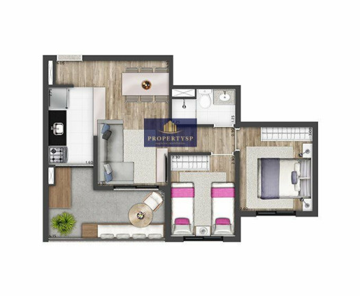 Imagem Apartamento com 2 Quartos à Venda, 51 m² em Pinheiros - São Paulo Imagem Apartamento com 2 Quartos à Venda, 51 m² em Pinheiros - São Paulo