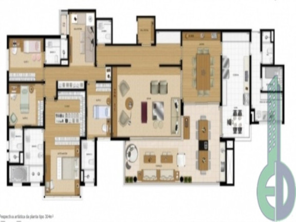 Imagem Imóvel com 4 Quartos à Venda, 304 m² em Santo Antônio - São Caetano Do Sul Imagem Imóvel com 4 Quartos à Venda, 304 m² em Santo Antônio - São Caetano Do Sul