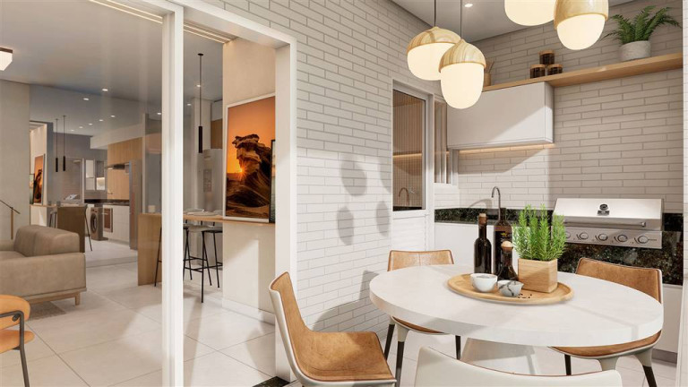 Imagem Apartamento com 2 Quartos à Venda, 64 m² em Mirim - Praia Grande