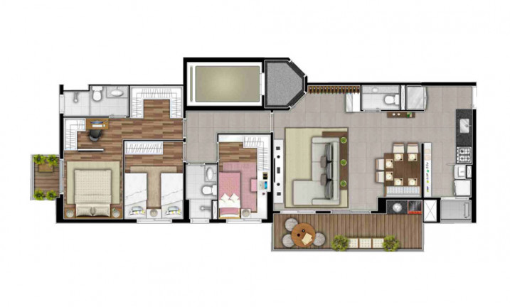 Imagem Apartamento com 3 Quartos à Venda, 83 m² em Alphaville - Barueri Imagem Apartamento com 3 Quartos à Venda, 83 m² em Alphaville - Barueri