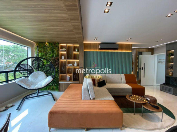 Apartamento com 3 Quartos à Venda, 108 m² em Campestre - Santo André