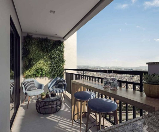 Imagem Apartamento com 2 Quartos à Venda, 51 m² em São Pedro - Osasco