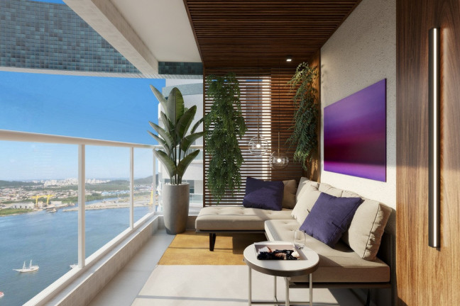 Imagem Apartamento com 3 Quartos à Venda, 163 m² em Ponta Da Praia - Santos Imagem Apartamento com 3 Quartos à Venda, 163 m² em Ponta Da Praia - Santos